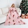 image:imageCatalonia Wearable Blanket with Sleeves for Women amp Men Fleece Wrap Throw  Cozy Sleeve Design for HandsFree Comfort Perfect for Reading TV Time amp Relaxing Christmas amp Birthday GiftChristmas Dwarfs