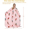 image:imageCatalonia Wearable Blanket with Sleeves for Women amp Men Fleece Wrap Throw  Cozy Sleeve Design for HandsFree Comfort Perfect for Reading TV Time amp Relaxing Christmas amp Birthday GiftChristmas Dwarfs
