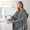 image:imageCatalonia Wearable Blanket with Sleeves for Women amp Men Fleece Wrap Throw  Cozy Sleeve Design for HandsFree Comfort Perfect for Reading TV Time amp Relaxing Christmas amp Birthday GiftGray