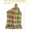image:imageCatalonia Wearable Blanket with Sleeves for Women amp Men Fleece Wrap Throw  Cozy Sleeve Design for HandsFree Comfort Perfect for Reading TV Time amp Relaxing Christmas amp Birthday GiftCheetah