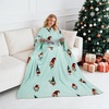 image:imageCatalonia Wearable Blanket with Sleeves for Women amp Men Fleece Wrap Throw  Cozy Sleeve Design for HandsFree Comfort Perfect for Reading TV Time amp Relaxing Christmas amp Birthday GiftChristmas Elf Green