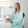 image:imageCatalonia Wearable Blanket with Sleeves for Women amp Men Fleece Wrap Throw  Cozy Sleeve Design for HandsFree Comfort Perfect for Reading TV Time amp Relaxing Christmas amp Birthday GiftAqua