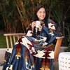 image:imageCatalonia Wearable Blanket with Sleeves for Women amp Men Fleece Wrap Throw  Cozy Sleeve Design for HandsFree Comfort Perfect for Reading TV Time amp Relaxing Christmas amp Birthday GiftSouthwest Blue