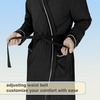 image:imageCatalonia Womens Lightweight Long Bathrobe Soft Kimono Robe for SummerBlack