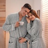 image:imageCatalonia Womens Lightweight Long Bathrobe Soft Kimono Robe for SummerGray Ash