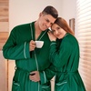 image:imageCatalonia Womens Lightweight Long Bathrobe Soft Kimono Robe for SummerGreen