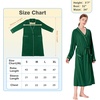 image:imageCatalonia Womens Lightweight Long Bathrobe Soft Kimono Robe for SummerGreen