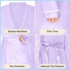 image:imageCatalonia Womens Lightweight Long Bathrobe Soft Kimono Robe for SummerLavender