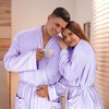 image:imageCatalonia Womens Lightweight Long Bathrobe Soft Kimono Robe for SummerLavender