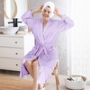 image:imageCatalonia Womens Lightweight Long Bathrobe Soft Kimono Robe for SummerLavender