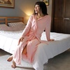 image:imageCatalonia Womens Lightweight Long Bathrobe Soft Kimono Robe for SummerPink