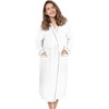 image:imageCatalonia Womens Lightweight Long Bathrobe Soft Kimono Robe for SummerWhite