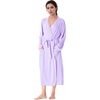image:imageCatalonia Womens Lightweight Long Bathrobe Soft Kimono Robe for SummerLavender