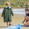 image:imageCatalonia Hooded Swim Parka Waterproof SherpaLined Coat for Boys amp GirlsGreen