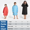 image:imageCatalonia Hooded Swim Parka Waterproof SherpaLined Coat for Boys amp GirlsHot Pink