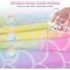 image:imageCatalonia Kids Orange Juice Hooded Poncho Towel 100 Cotton Changing RobeRainbow Mermaid