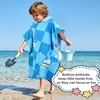 image:imageCatalonia Kids Orange Juice Hooded Poncho Towel 100 Cotton Changing RobeSeagulls and Sailboats