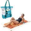 image:imageCatalonia Large Beach Tote Bags with Cooler BagampTiki Beach Towel Oversized