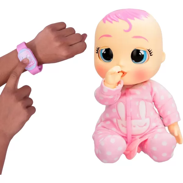 Cry Babies Newborn Coney  Interactive Baby Doll with 20 Baby Sounds Girls ampamp Kids Age 18M and Up