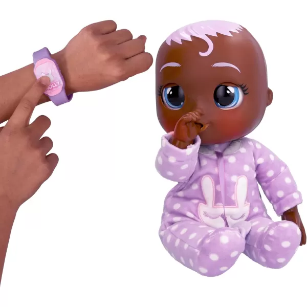 Cry Babies Newborn Molly  Interactive Baby Doll with 20 Baby Sounds Girls ampamp Kids Age 18M and Up