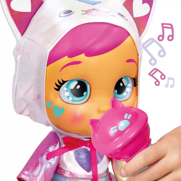 Cry Babies Stars Singing Daisy  12 Singing Baby Doll  Plays 15 Realistic Baby Sounds Multicolor