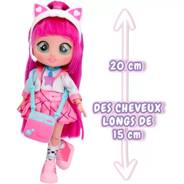 Cry Babies BFF Daisy Fashion Doll with 9 Surprises Including Outfit and Accessories for Fashion Toy Girls and Boys Ages 4 and Up 78 Inch Doll MulticolorCry Babies BFF Daisy Fashion Doll with 9 Surprises Including Outfit and Accessories for Fashion Toy Girls and Boys Ages 4 and Up 78 Inch Doll Multicolor