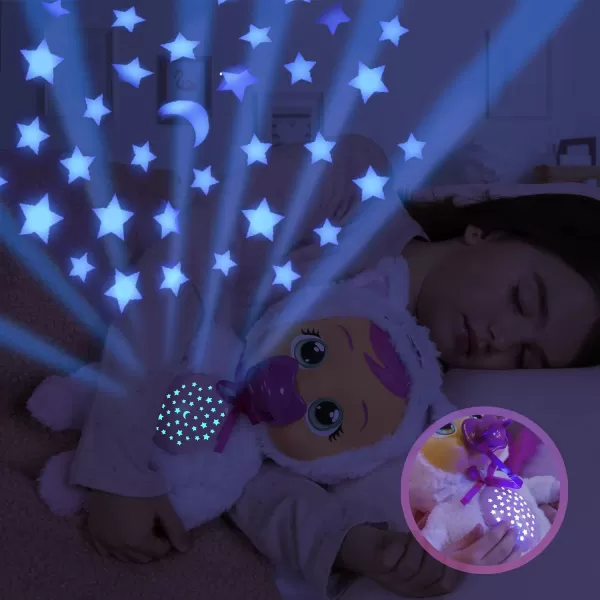 Cry Babies Goodnight Starry Sky Daisy  12 Bedtime Baby Doll  Plays 5 Lullabies amp Night Light Projection MulticolorDaisy