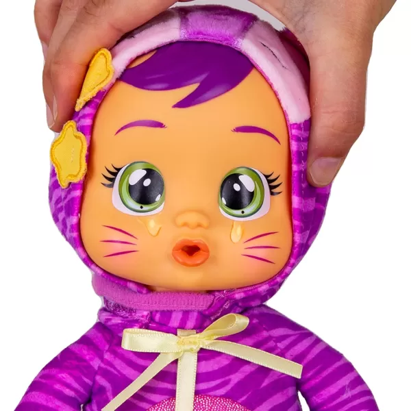 Cry Babies Tiny Cuddles Halloween Blair  9 Baby Dolls Cries Real Tears Purple and Blue Witch Themed PajamasKatie