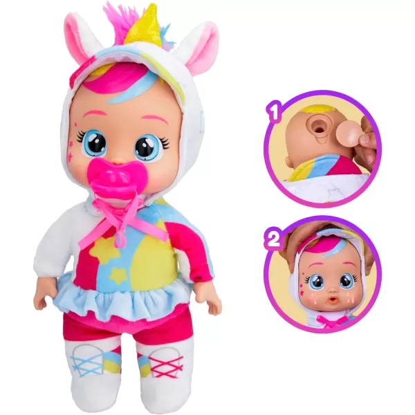 Cry Babies Tiny Cuddles Talents Dreamy Dressed Up As a Roller Skater and Cries Real Tears 9 inch Baby DollCry Babies Tiny Cuddles Talents Dreamy Dressed Up As a Roller Skater and Cries Real Tears 9 inch Baby Doll