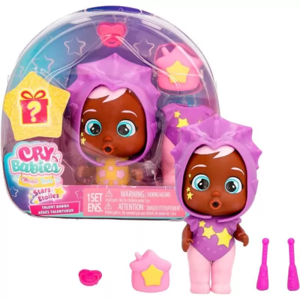 Cry Babies Magic Tears Talent Babies Stella  6 Surprises Accessories Great Gift for Kids Ages 3Phoebe