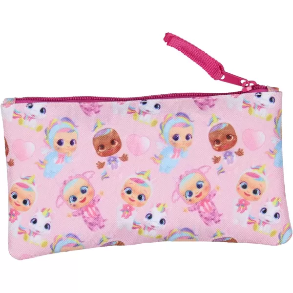 Cry Babies Magic Tears Characters Unicorn 3 PC Backpack Lunchbox Pencil PouchCry Babies Magic Tears Characters Unicorn 3 PC Backpack Lunchbox Pencil Pouch