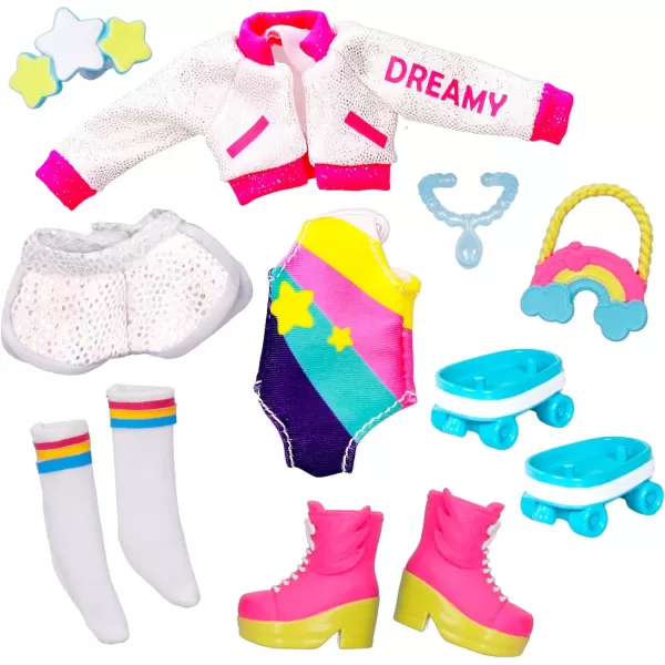 Cry Babies BFF Dreamy ampamp Rym  Fashion Doll with 9 Surprises Including Outfit and Accessories for Fashion Toy Girls and Boys Ages 5 and Up 78 Inch Doll Multicolor