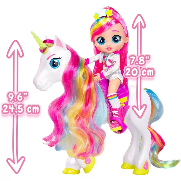 Cry Babies BFF Dreamy ampamp Rym  Fashion Doll with 9 Surprises Including Outfit and Accessories for Fashion Toy Girls and Boys Ages 5 and Up 78 Inch Doll Multicolor