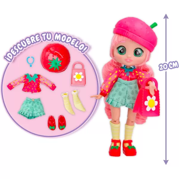 Cry Babies BFF Ella Fashion Doll with 9 Surprises Including Outfit and Accessories for Fashion Toy Girls and Boys Ages 4 and Up 78 Inch Doll Multicolor