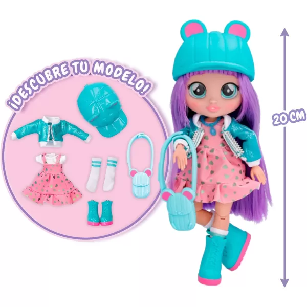 Cry Babies BFF Lala Fashion Doll with 9 Surprises Including Outfit and Accessories for Fashion Toy Girls and Boys Ages 4 and Up 78 Inch Doll Multicolor