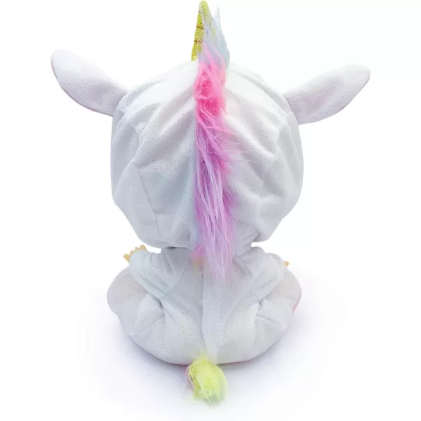 Cry Babies Dreamy the Unicorn 12 Baby Doll  Shimmery Removable Rainbow Pajamas For Girls and Kids 18 Months and Up  Pink