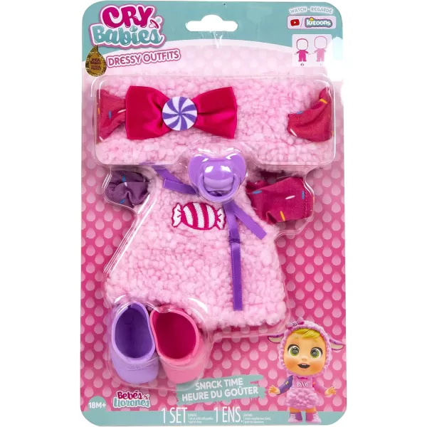 Cry Babies Dressy Outfits Sweets Time Pink