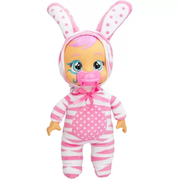 imageCry Babies Tiny Cuddles Halloween Katie  9quot Baby Dolls Cries Real Tears Purple and Pink Cat Themed PajamasConey