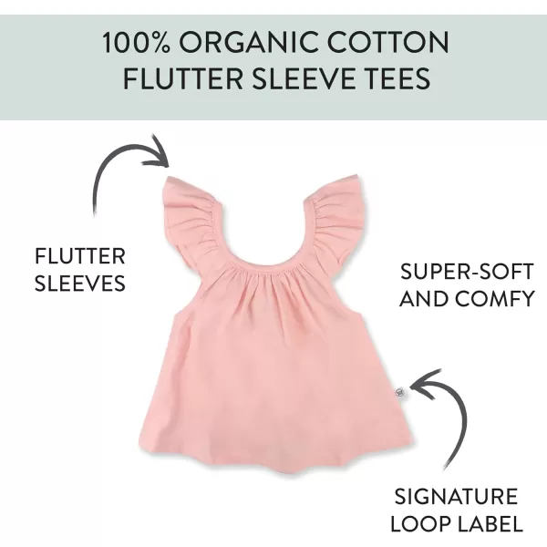 HonestBaby Baby Girls 5pack Cami Tops Sleeveless Tshirts 100 Organic Cotton for Infant and Toddler Baby GirlsPineapple Leaf Ivory