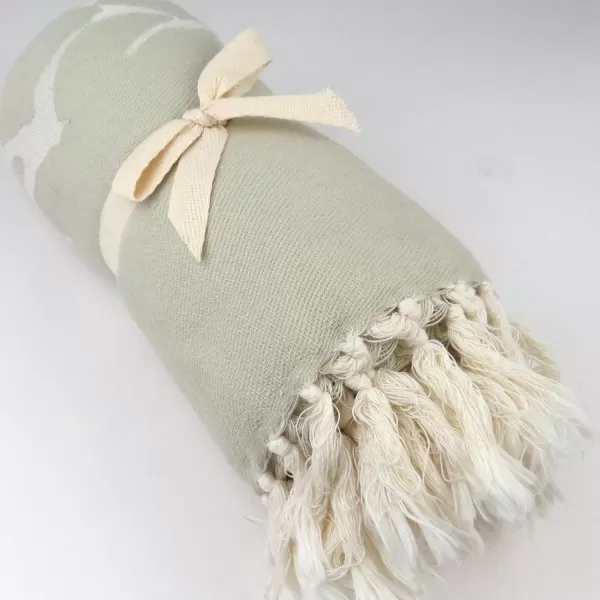 HonestBaby Extra Large Throw Beach Towel 100 Organic Cotton for Baby Boys Girls Unisex Pink Pineapple One SizeKhaki Pineapple