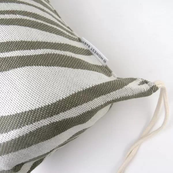 HonestBaby Extra Large Throw Beach Towel 100 Organic Cotton for Baby Boys Girls Unisex Pink Pineapple One SizeZebra Stripe