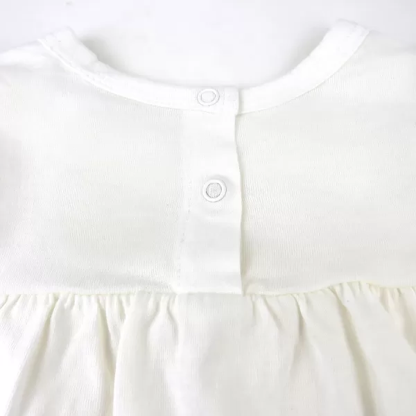 HonestBaby Fashion Outfit Sets Tops and Bottoms 100 Organic Cotton for Baby and Toddler GirlsJumbo Floral Lilac