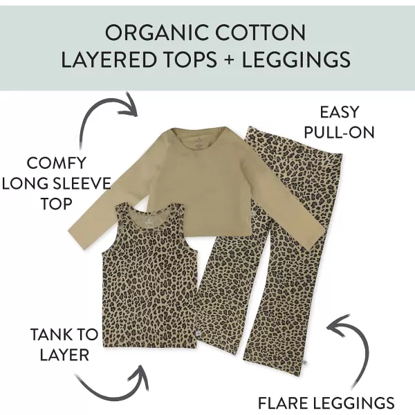 HonestBaby Fashion Outfit Sets Tops and Bottoms 100 Organic Cotton for Baby and Toddler GirlsMinichester