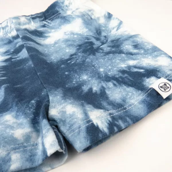 HonestBaby Fashion Outfit Sets Tops and Bottoms 100 Organic Cotton for Baby and Toddler GirlsTie Dye Independence