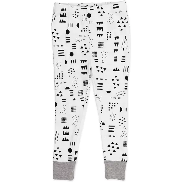 HonestBaby Multipack 2Piece Pajamas Sleepwear PJs 100 Organic Cotton for Infant Baby and Toddler Boys UnisexPattern Play