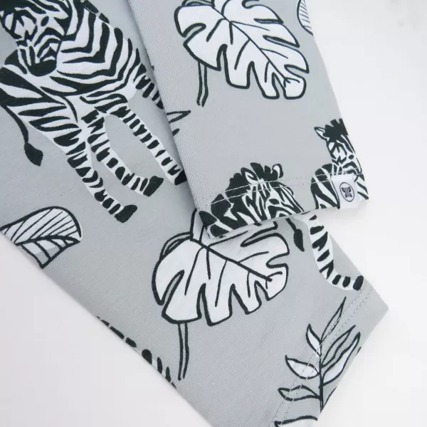 HonestBaby Multipack Short Romper Sets and Dresses 100 Organic Cotton for Infant Baby and Toddler Boys Girls UnisexZebra Camo