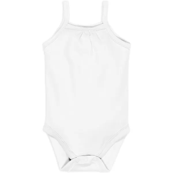 HonestBaby Multipack Sleeveless and Cami Bodysuits OnePiece 100 Organic Cotton for Infant Baby Boys Girls UnisexPink Ombre  Cami