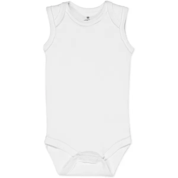 HonestBaby Multipack Sleeveless and Cami Bodysuits OnePiece 100 Organic Cotton for Infant Baby Boys Girls UnisexPink Ombre
