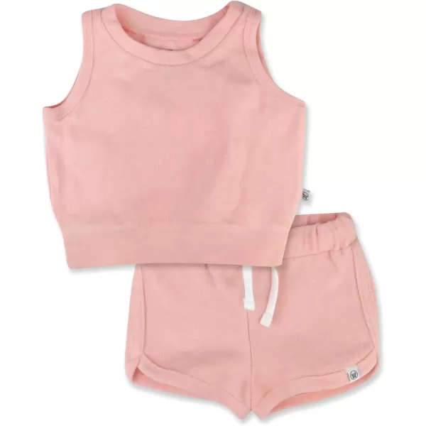HonestBaby Playwear Outfit Sets Tops and Bottoms 100 Organic Cotton for Baby and Toddler Boys UnisexFair Isle Red