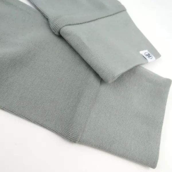 HonestBaby Playwear Outfit Sets Tops and Bottoms 100 Organic Cotton for Baby and Toddler Boys UnisexVarsity Grey